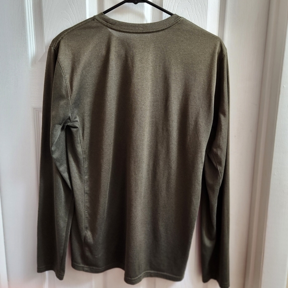 Nike Dri fit long sleeve army green - Picture 2 of 4